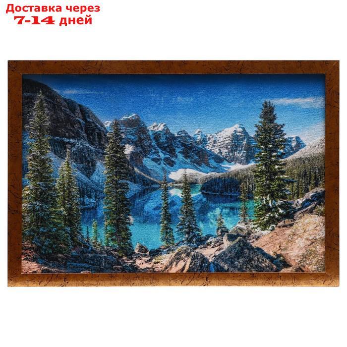 Гобеленовая картина "Горные вершины" 44*64 см рамка микс - фото 6 - id-p226964656