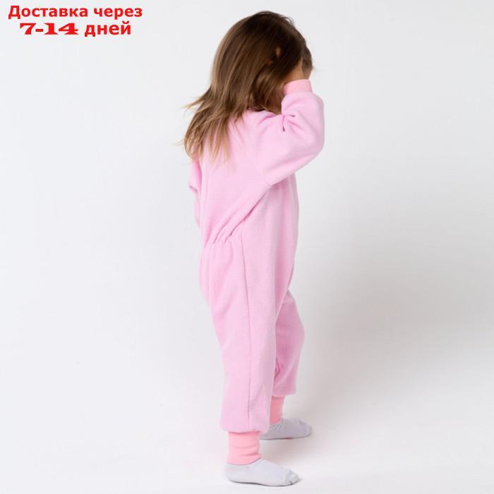 Комбинезон детский, цвет розовый, рост 92 см - фото 2 - id-p227106425