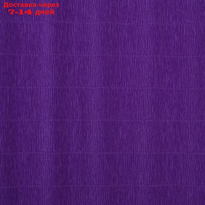 Бумага гофрированная, 17E/2 "Фиолетовая", 0,5 х 2,5 м - фото 2 - id-p227097455