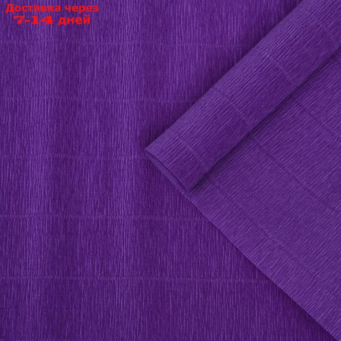 Бумага гофрированная, 17E/2 "Фиолетовая", 0,5 х 2,5 м - фото 3 - id-p227097455
