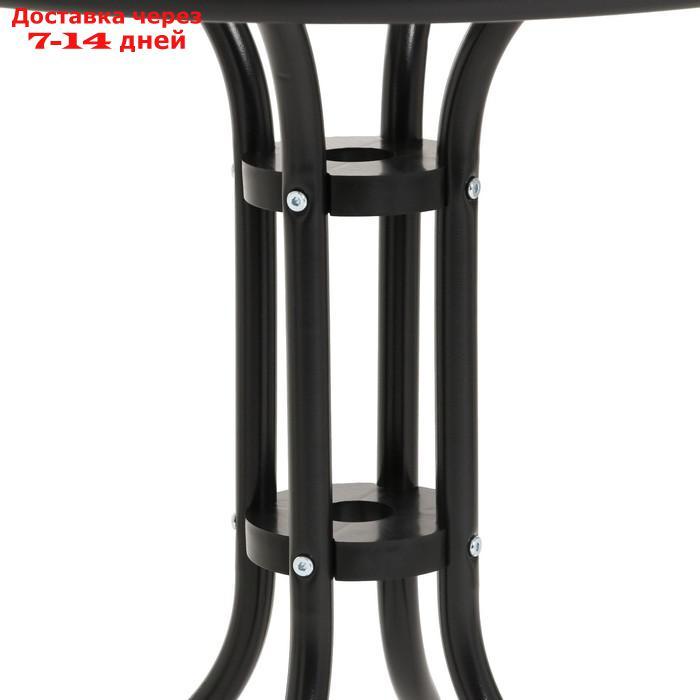Набор садовой мебели стол+2 кресла коричневый - фото 7 - id-p227099163