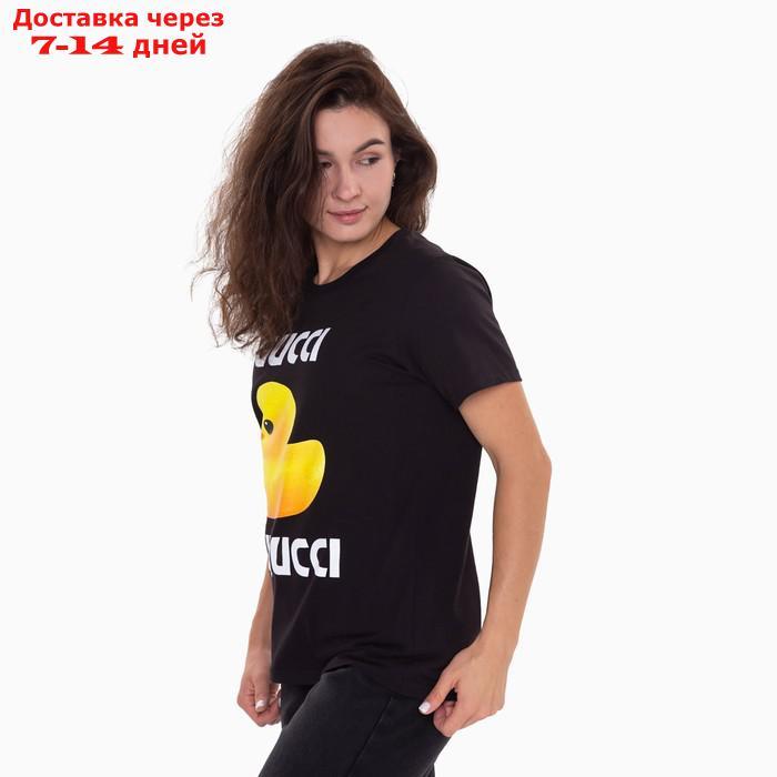 Футболка женская GUCCI XUYUCCI, цвет черный, размер 44 - фото 6 - id-p227122472