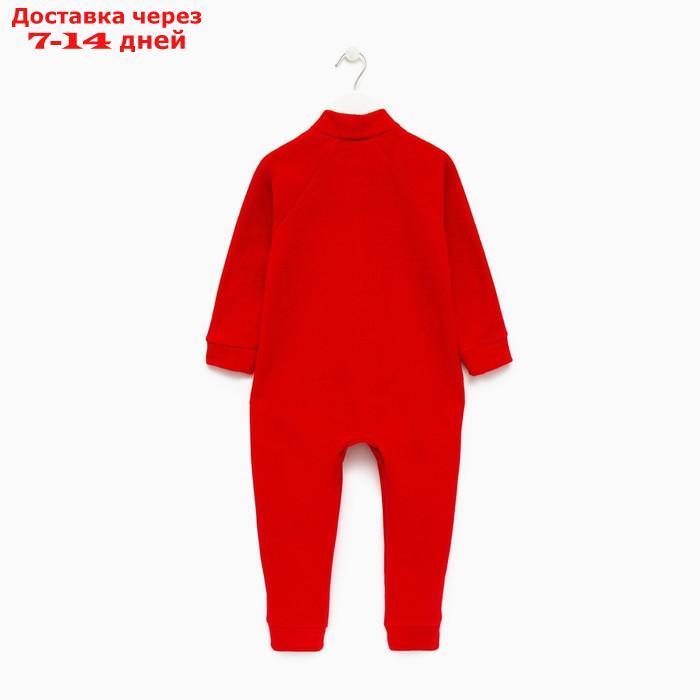 Комбинезон детский А.80-26А ФС, цвет красный, рост 74-80 см - фото 3 - id-p227118703