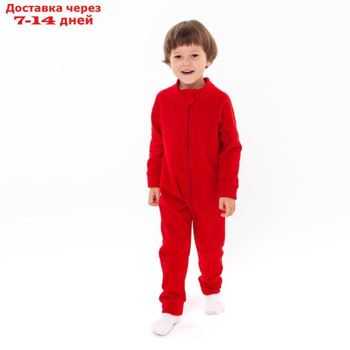 Комбинезон детский А.80-26А ФС, цвет красный, рост 74-80 см - фото 4 - id-p227118703
