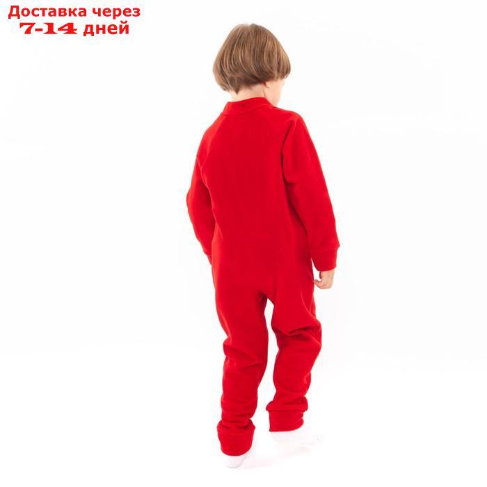 Комбинезон детский А.80-26А ФС, цвет красный, рост 86-92 см - фото 9 - id-p227118704