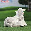 Садовая фигура "Овца с овечкой" 24х17х16см, фото 2