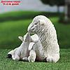 Садовая фигура "Овца с овечкой" 24х17х16см, фото 4