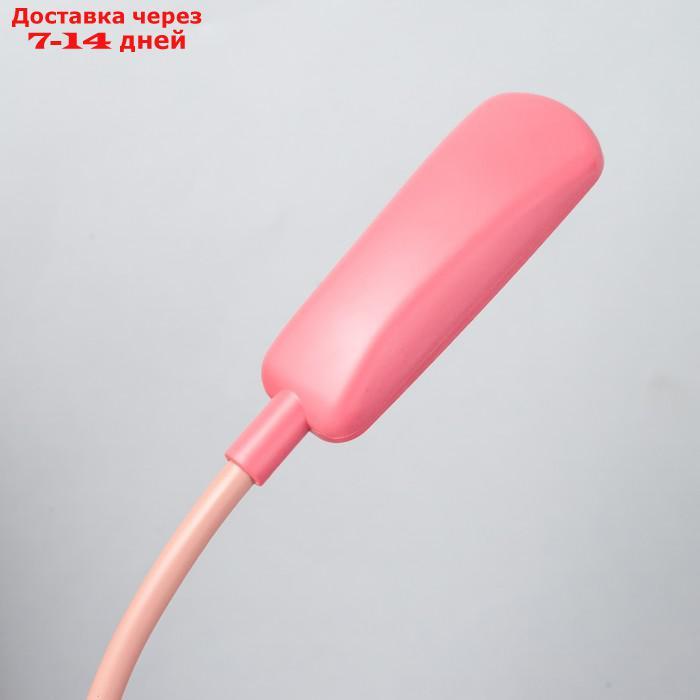 Настольная лампа "Мишка" LED 3Вт USB АКБ красный 12х8х31,5 см - фото 10 - id-p227123609
