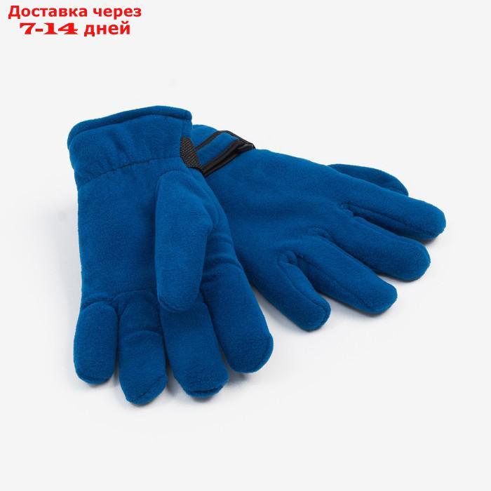 Перчатки женские MINAKU, двухслойные, цв. синий, р-р 24 см - фото 2 - id-p227121282