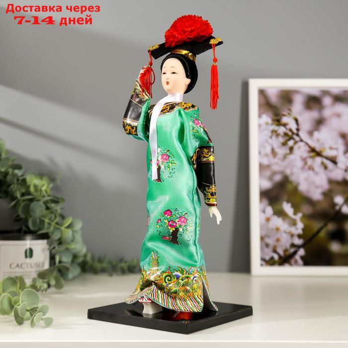 Кукла коллекционная "Китаянка в национальном платье" 32х12,5х12,5 см - фото 3 - id-p226951727