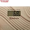 Весы напольные Sakura SA-5072C, электронные, до 150 кг, рисунок "песок", фото 3