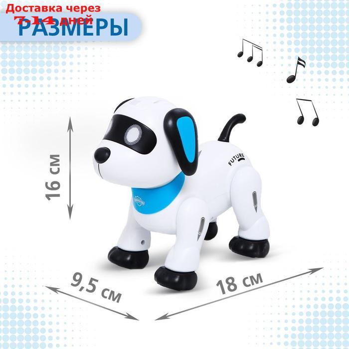 IQ BOT Робот-собака "Дружок Лакки", звук, свет SL-05864 - фото 2 - id-p227118732