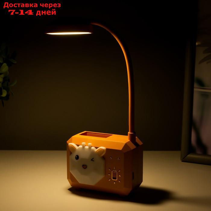 Настольная лампа "Зайчик" LED USB АКБ МИКС 4,5х8,5х26 см - фото 5 - id-p227123625