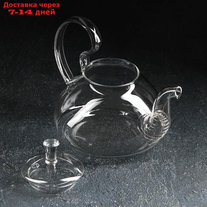Чайник заварочный "Элегия", 800 мл, с металлическим ситом - фото 2 - id-p227115262