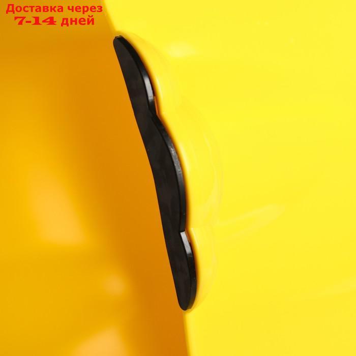 Горшок детский антискользящий "Комфорт" с крышкой, съёмная чаша, цвет жёлтый - фото 6 - id-p227099272