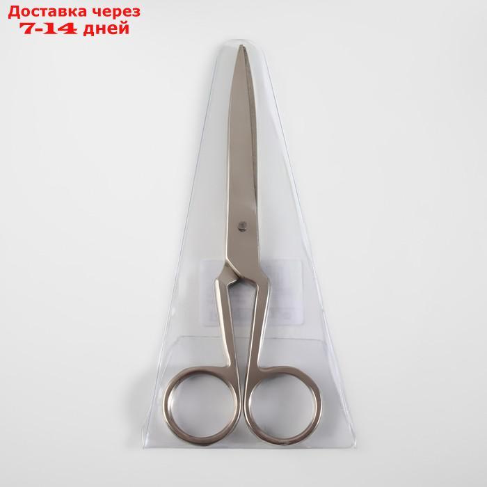 Ножницы универсальные, 19 см, цвет серебристый - фото 4 - id-p227095825