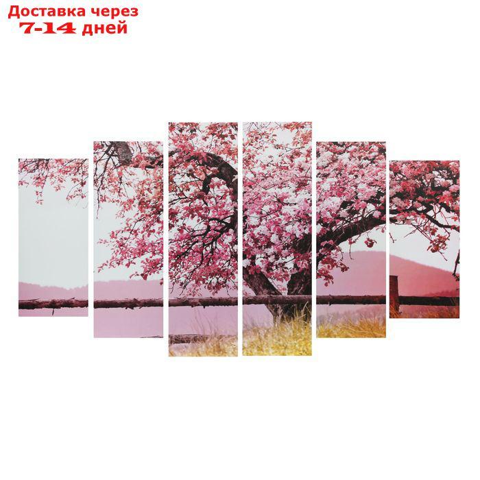 Картина модульная на подрамнике "Дерево" 2-25*57,5; 2-25*74,5; 2-25*84,5 см 150*84,5см - фото 1 - id-p226964708