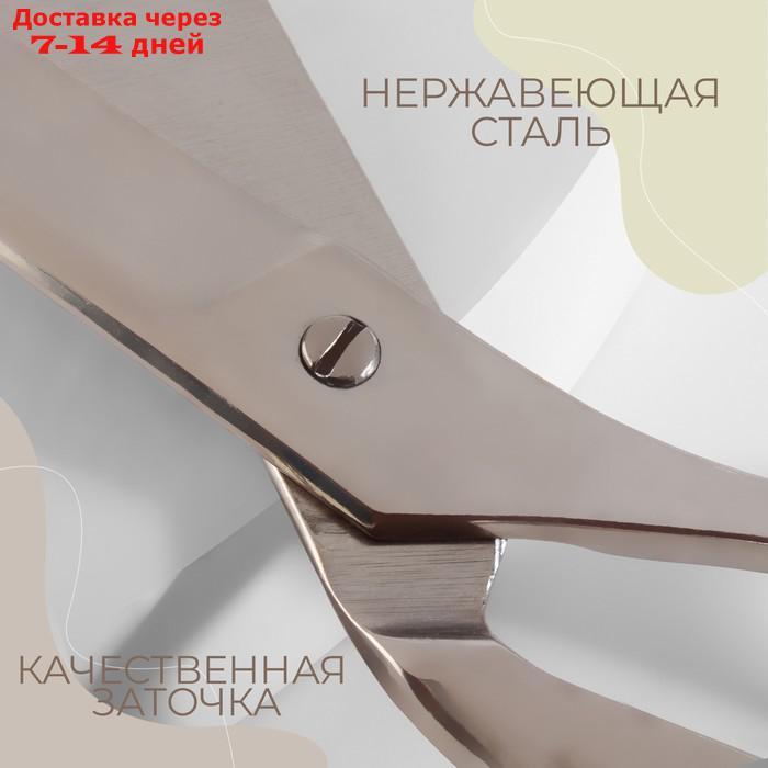 Ножницы портновские, 25 см, цвет серебристый - фото 2 - id-p227095864