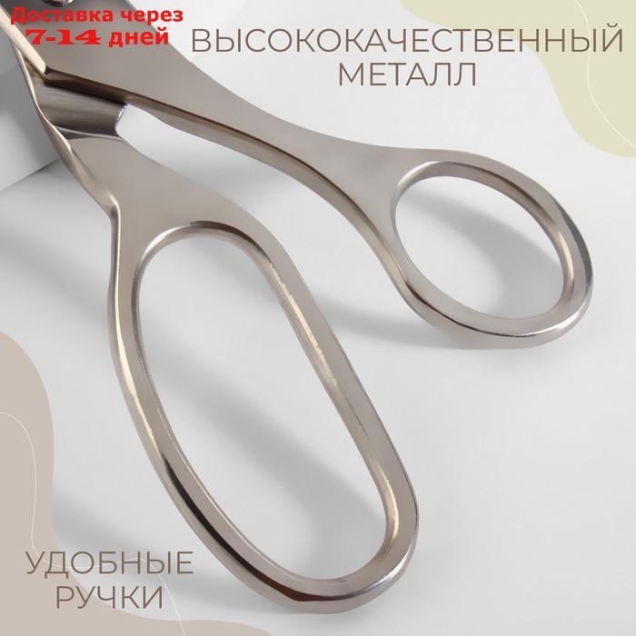 Ножницы портновские, 25 см, цвет серебристый - фото 3 - id-p227095864