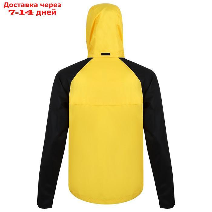 Ветровка унисекс с сумкой black/ yellow размер 44 - фото 9 - id-p227120068