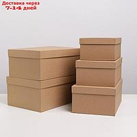 Набор подарочных коробок 5 в 1 "Крафт", 22 × 14 × 8.5 32.5 × 20 × 12.5 см