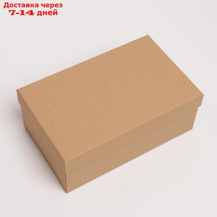 Набор подарочных коробок 5 в 1 "Крафт", 22 × 14 × 8.5 32.5 × 20 × 12.5 см - фото 4 - id-p227104618