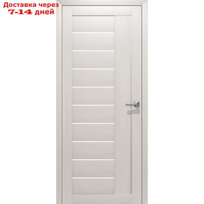 Дверное полотно Бета Снежная лиственница 2000х800