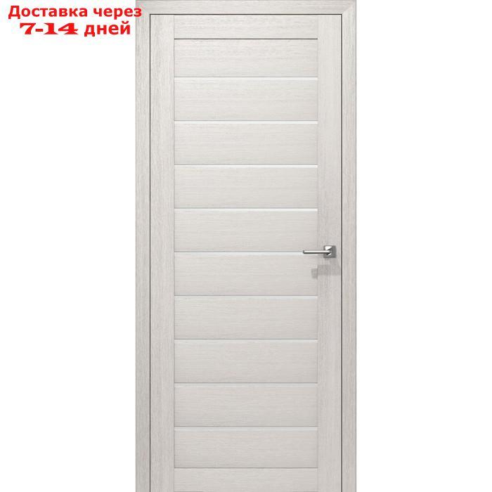 Комплект двери Альфа Снежная лиственница 3D 2000х700