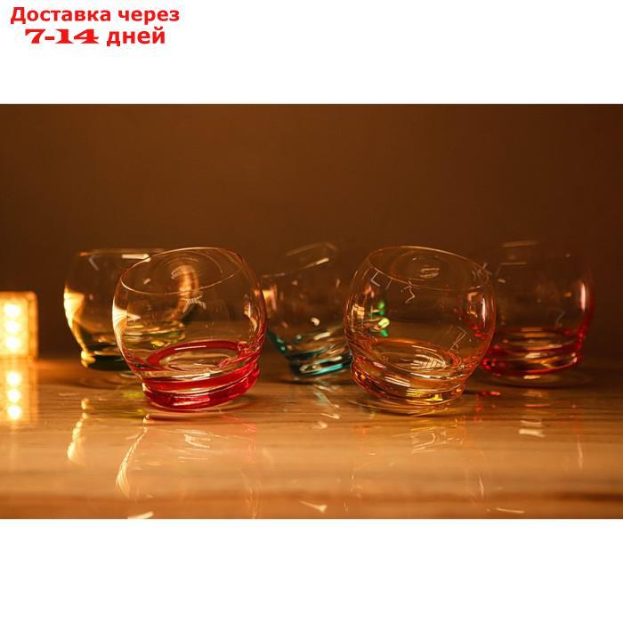 Набор стаканов для виски Bohemia Crystal Crazy, 390 мл, 6 шт - фото 4 - id-p227011727