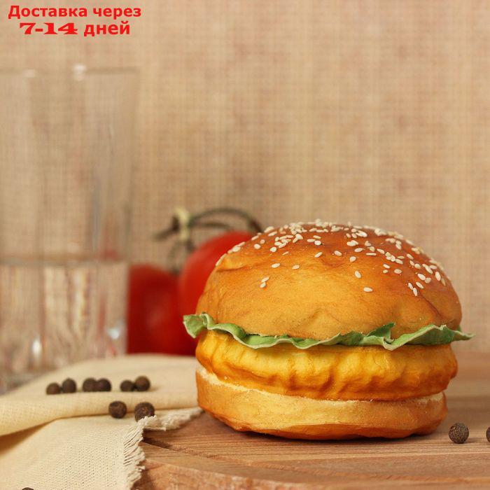 Муляж "Гамбургер" 9*6,5 см