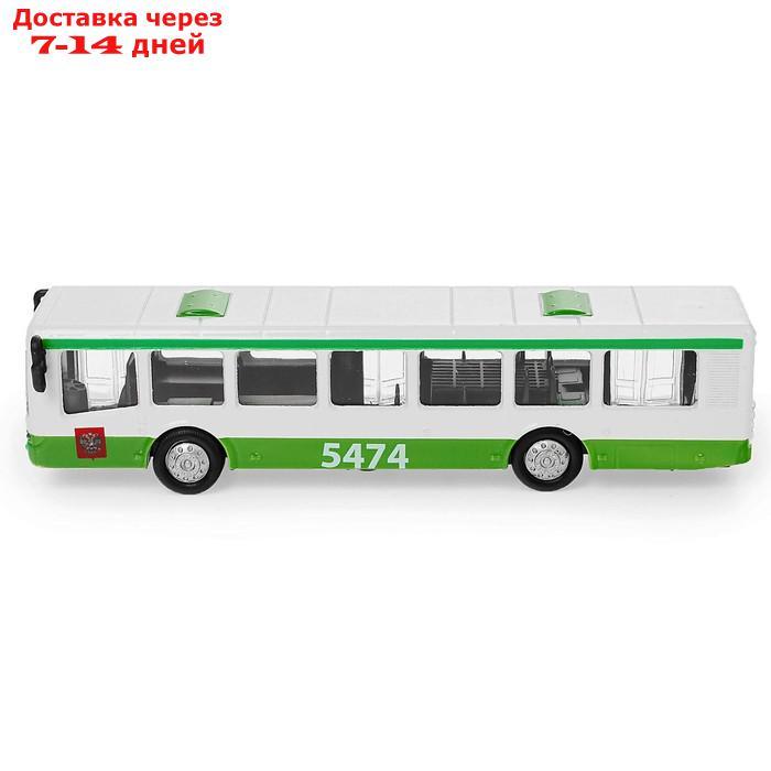 Машина металлическая "Автобус рейсовый" инерционная, 16,5 см - фото 2 - id-p226951780