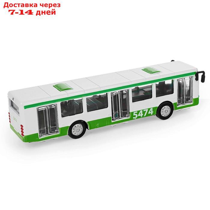 Машина металлическая "Автобус рейсовый" инерционная, 16,5 см - фото 3 - id-p226951780