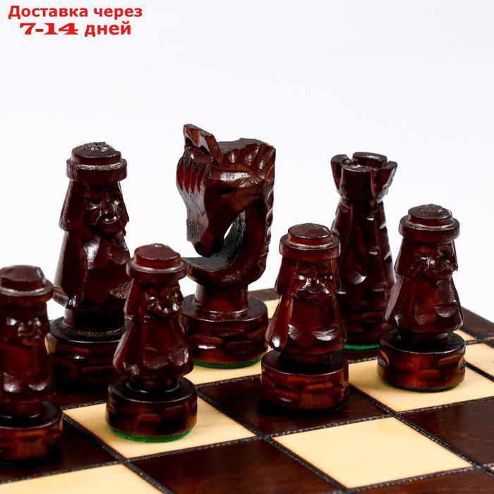 Шахматы ручной работы "Гевонт", утяжелённые, 50 х 50 см, король h=10 см - фото 5 - id-p227129612