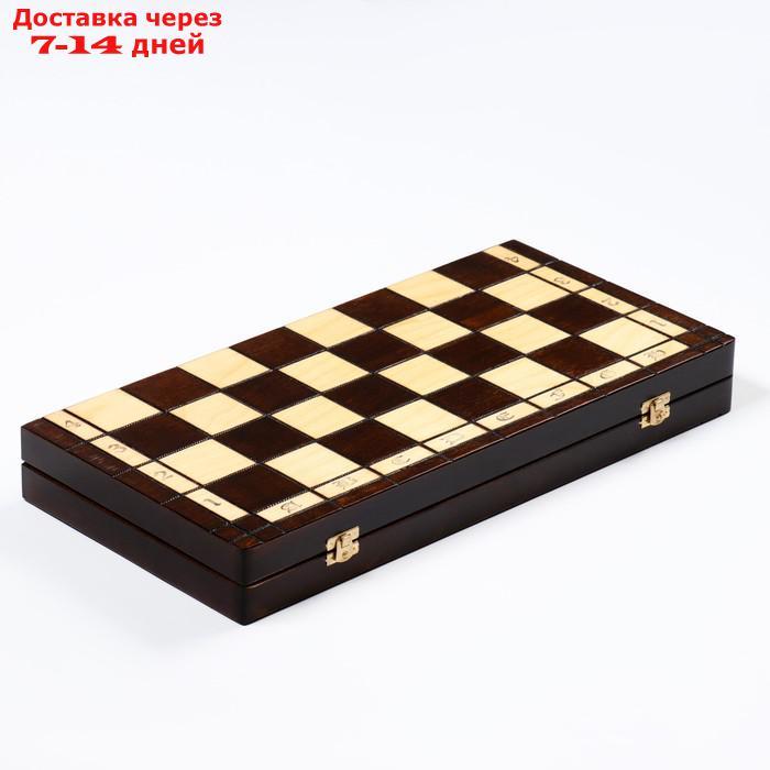 Шахматы ручной работы "Гевонт", утяжелённые, 50 х 50 см, король h=10 см - фото 6 - id-p227129612