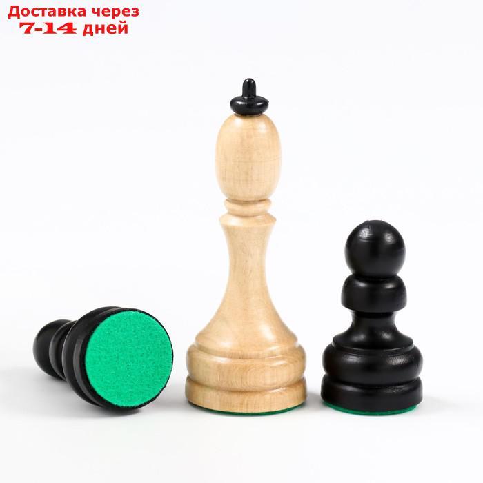 Шахматы "Элегантные", 48 х 48 см, король h=10 см - фото 4 - id-p227129615