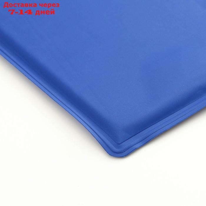 Коврик охлаждающий (гель+губка), 40 х 30 см, синий - фото 5 - id-p227114183