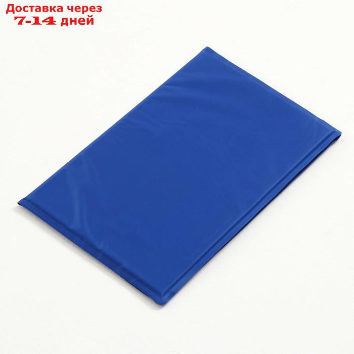 Коврик охлаждающий (гель+губка), 65 х 50 см, синий - фото 4 - id-p227114185