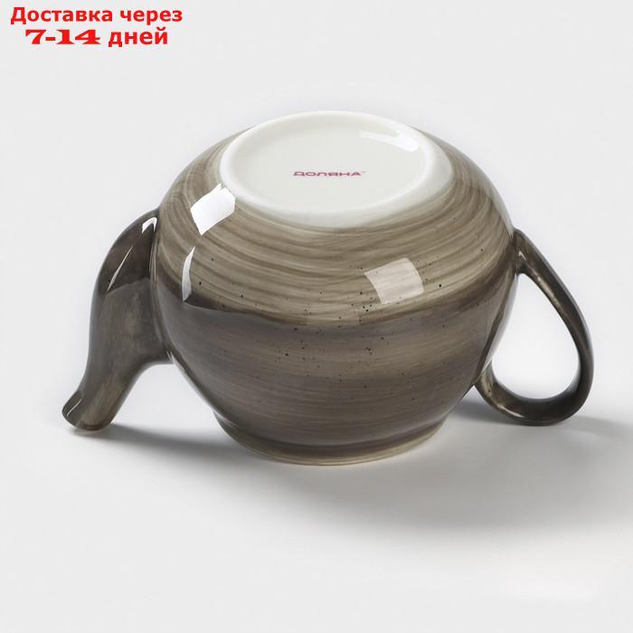 Чайник заварочный Доляна, "Млечный путь", 900 мл, 20×13,5×14 см, цвет серый - фото 8 - id-p227123681