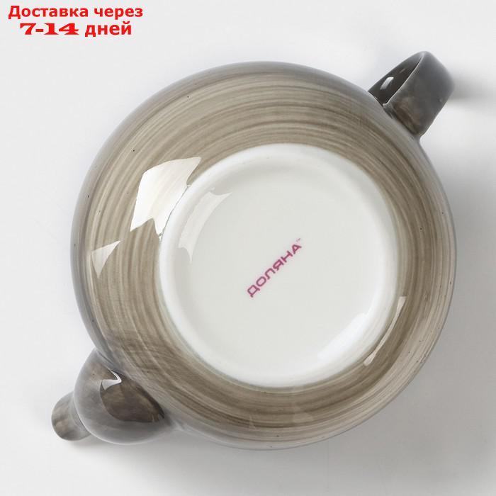 Чайник заварочный Доляна, "Млечный путь", 900 мл, 20×13,5×14 см, цвет серый - фото 9 - id-p227123681