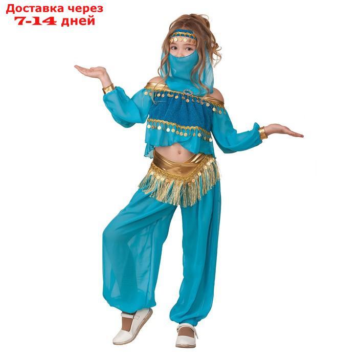 Карнавальный костюм "Принцесса Востока", текстиль, блуза, брюки, р.32, рост 122см - фото 1 - id-p226953875
