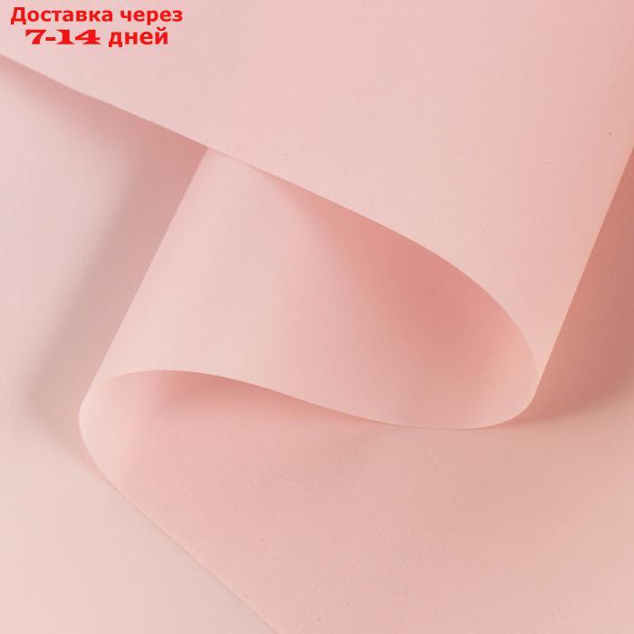 Пленка для цветов "Шелк", нежно-розовый, 0.58 x 5 м - фото 3 - id-p227097620