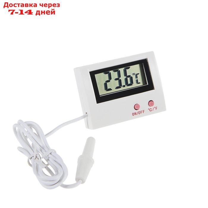 Термометр LTR-10, электронный, с уличным датчиком, белый - фото 3 - id-p226939470