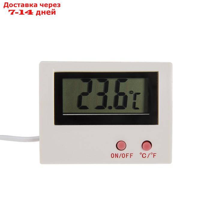 Термометр LTR-10, электронный, с уличным датчиком, белый - фото 4 - id-p226939470