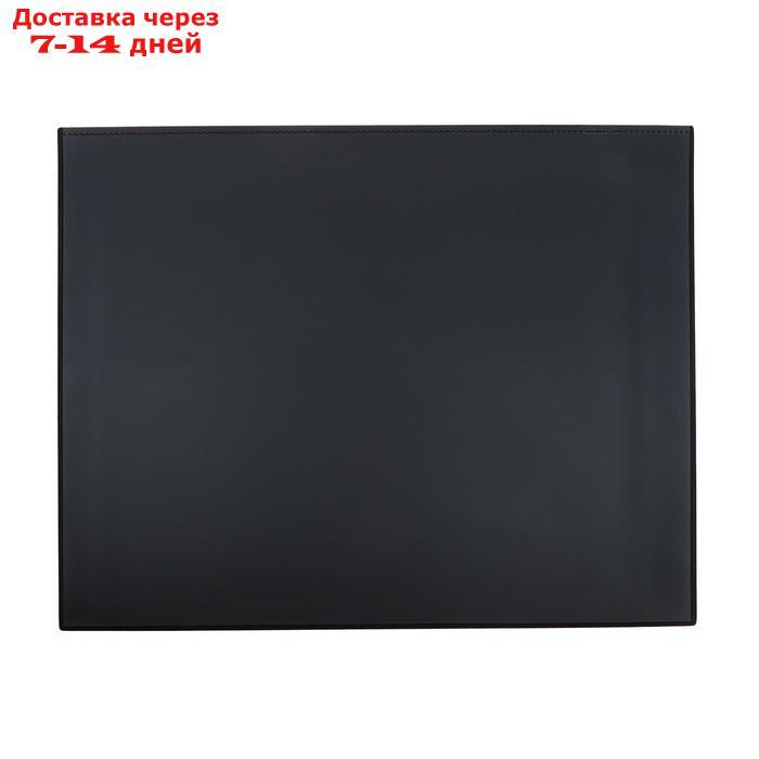 Накладка на стол Durable, 650 × 520 мм, нескользящая основа, верхний прозрачный лист, чёрная - фото 4 - id-p226974780