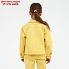 Жакет для девочки MINAKU: Casual collection KIDS, цвет лимонный, рост 110 см, фото 3