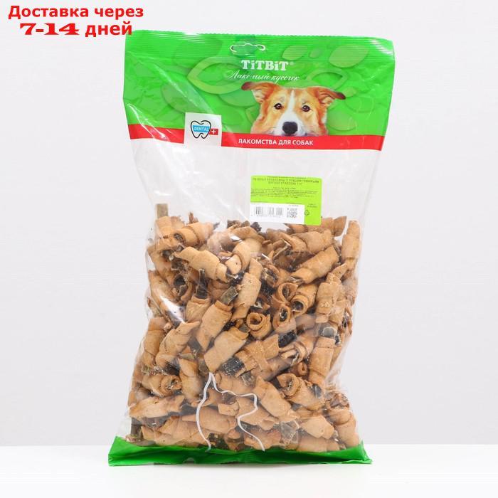 Лакомство TitBit "Печенье Круассаны" для собак, с рубцом говяжьим, 1 кг