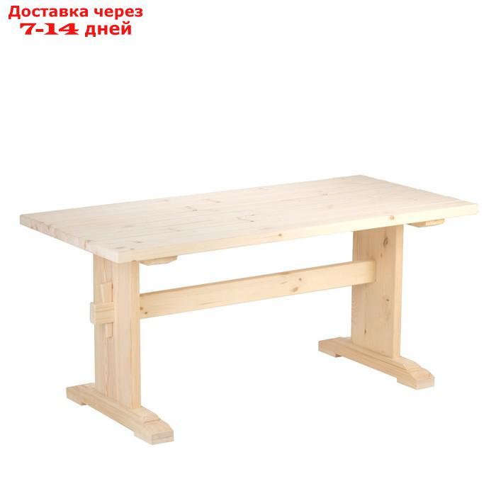 Стол деревянный 160х76,5х71,5 см, липа - фото 1 - id-p227117564
