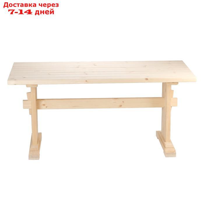 Стол деревянный 160х76,5х71,5 см, липа - фото 2 - id-p227117564
