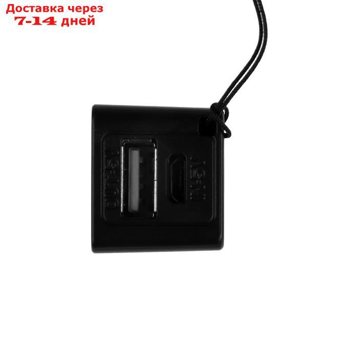 Внешний аккумулятор LuazON PB-03, 2200 мАч, USB, 1 А, крепление кольцо, чёрный - фото 7 - id-p226939476