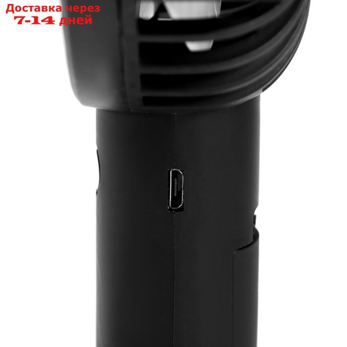 Персональный вентилятор LVU-04, 3 скорости, 800 мАч, черный - фото 5 - id-p226939480